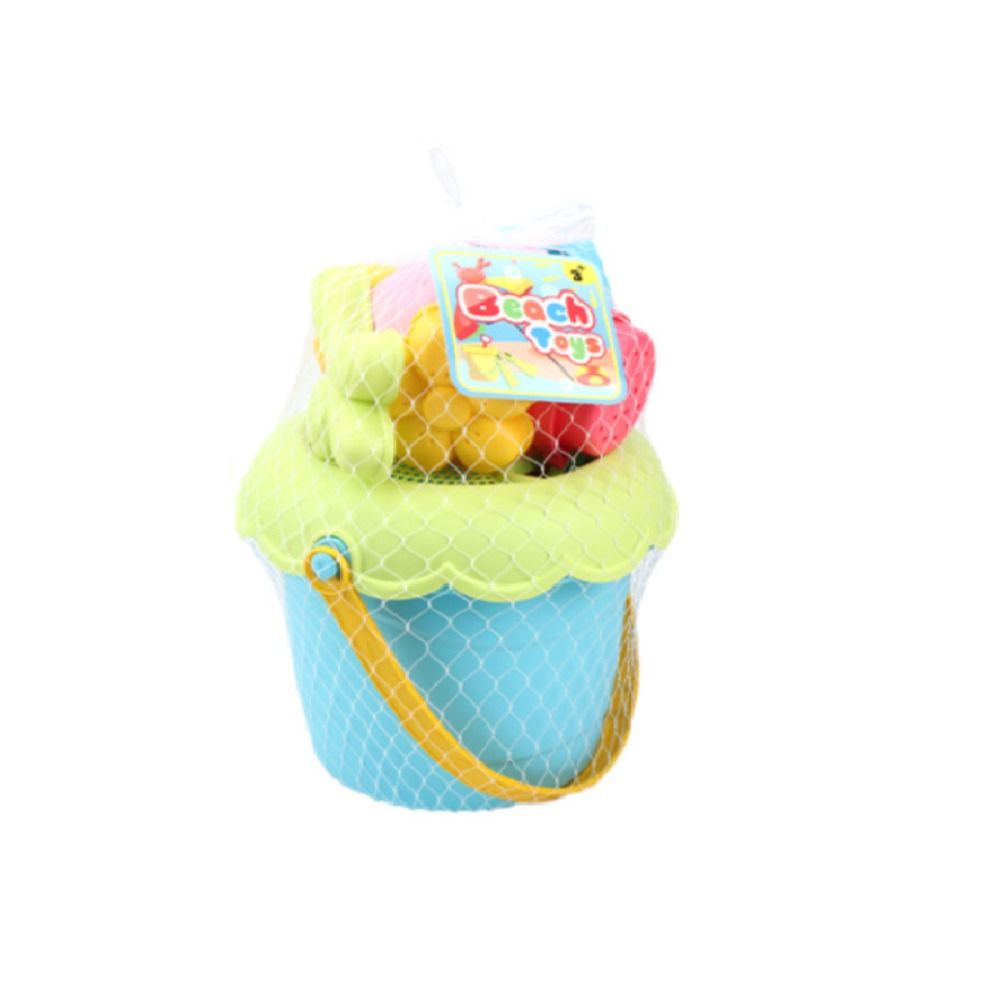 Plant Parent Gift Set - ชุดปลูกต้นไม้กระถางดอกไม้รูปปูปลา พร้อมถังทรายเล่นรูปการ์ตูน 7 ชิ้น/ชุด ของขวัญสำหรับฤดูร้อนและชายหาด