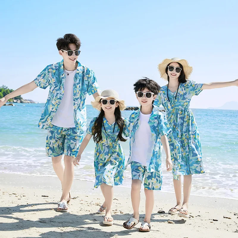 The Plant Parent - ชุดเสื้อคู่พ่อแม่ลูก ชุดเที่ยวทะเล ชุดครอบครัว ชุดแม่ลูก ชุดคู่รัก ชุดเดรสเด็กผู้หญิง