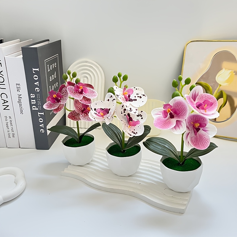 ดอกกล้วยไม้ฟาแลนนอปซิสประดิษฐ์ - Orchid Phalaenopsis บทวิจารณ์และราคา