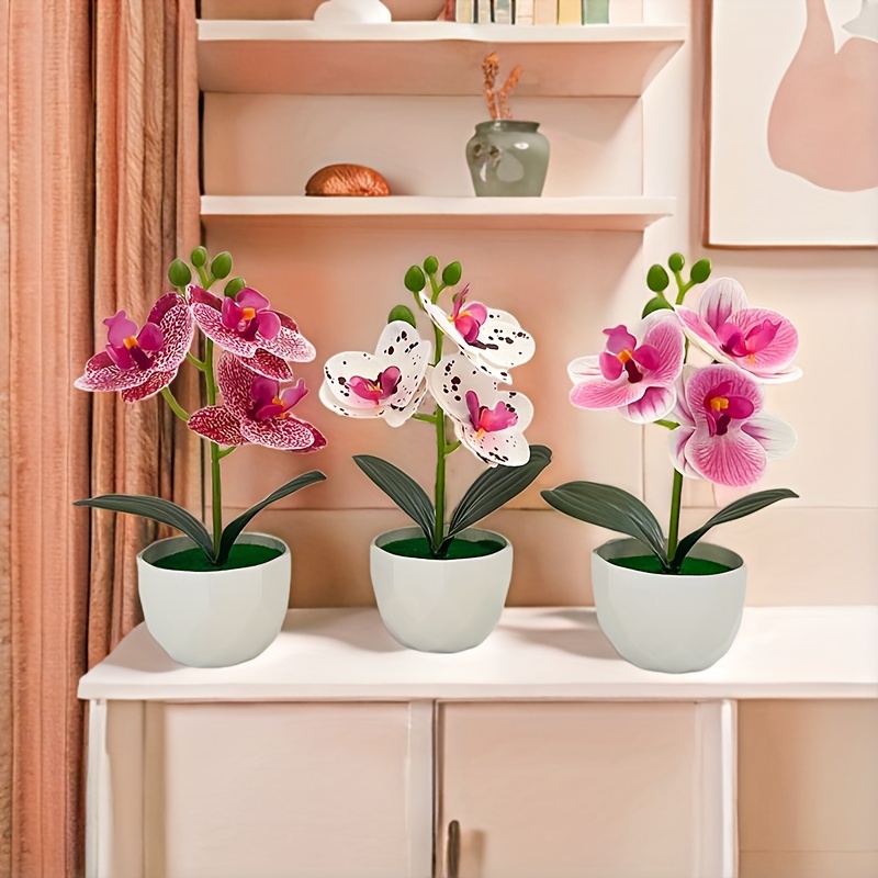 ดอกกล้วยไม้ฟาแลนนอปซิสประดิษฐ์ - Orchid Phalaenopsis บทวิจารณ์และราคา