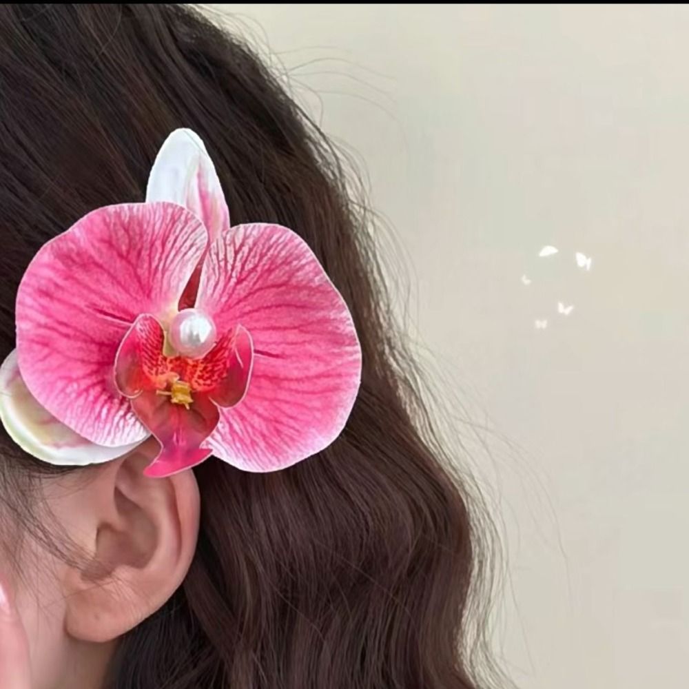 กิ๊บติดผมกล้วยไม้ฟาแลนนอปซิส ก - Orchid Phalaenopsis บทวิจารณ์และราคา