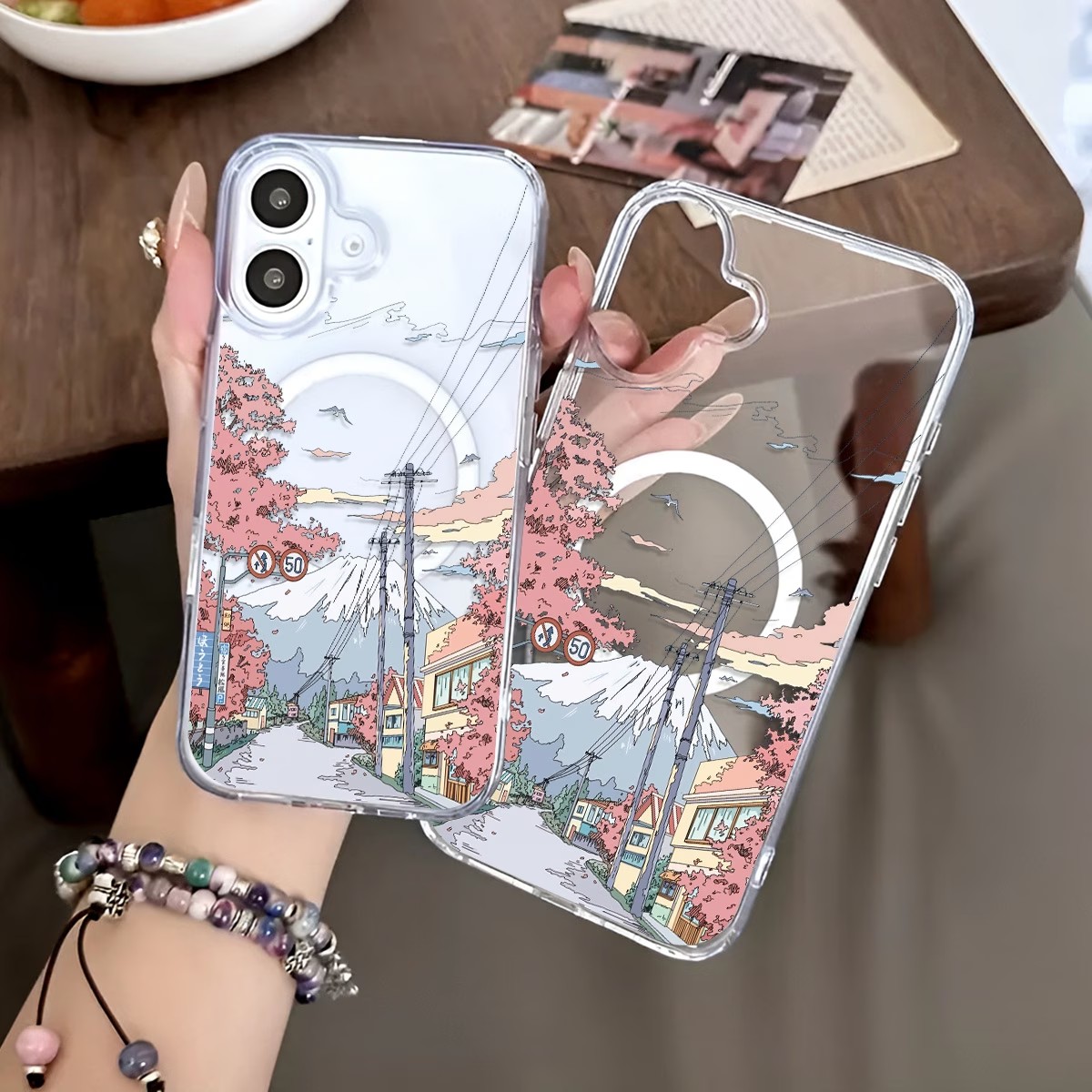เคสโทรศัพท์ลายดอกซากุระฟูจิสำห - Plants X บทวิจารณ์และราคา