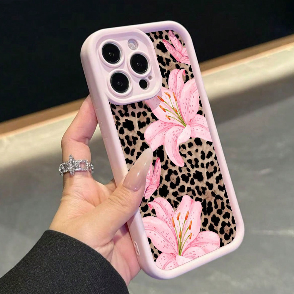 เคสโทรศัพท์ลายดอกลิลลี่โบว์สีช - Plants X บทวิจารณ์และราคา
