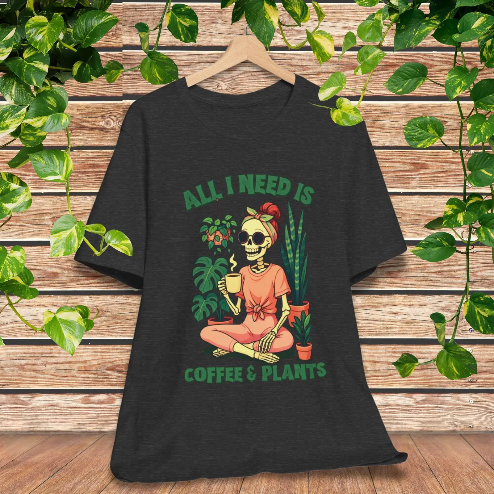 เสื้อยืดลายโครงกระดูกสุดฮาสำหร - Plant Parent Shirt บทวิจารณ์และราคา