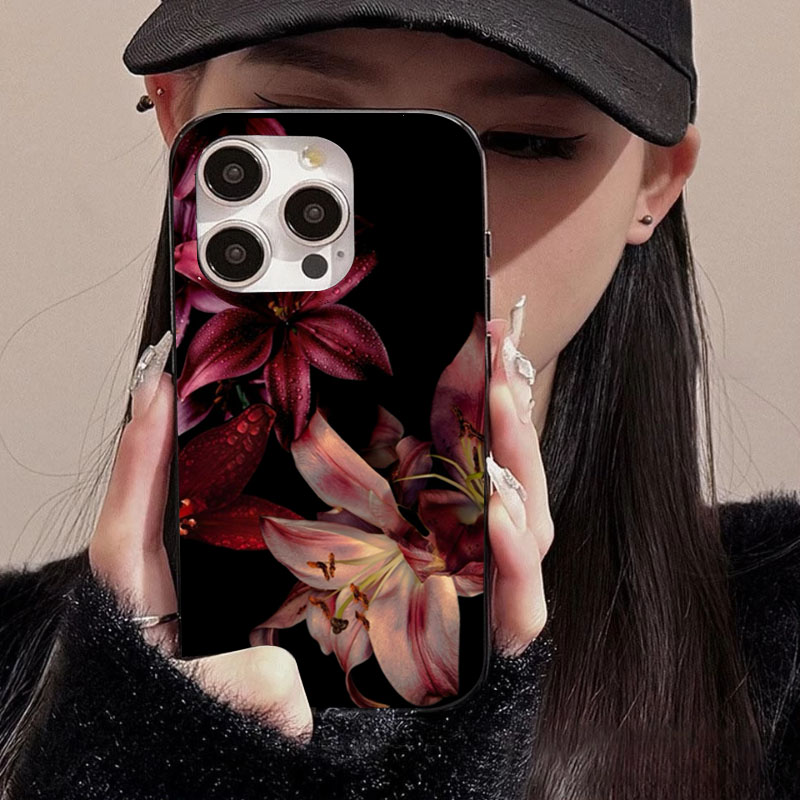 เคสโทรศัพท์ลายดอกลิลลี่สีแดงสุ - Plants X บทวิจารณ์และราคา