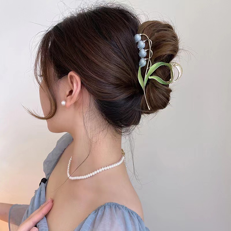กิ๊บติดผมรูปดอกกล้วยไม้ 1 ชิ้น - Orchid Phalaenopsis บทวิจารณ์และราคา