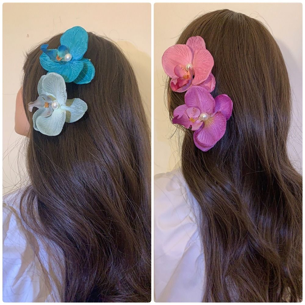 คลิปผมรูปตุ่นปากเป็ด1ชิ้นกิ๊บต - Orchid Phalaenopsis บทวิจารณ์และราคา