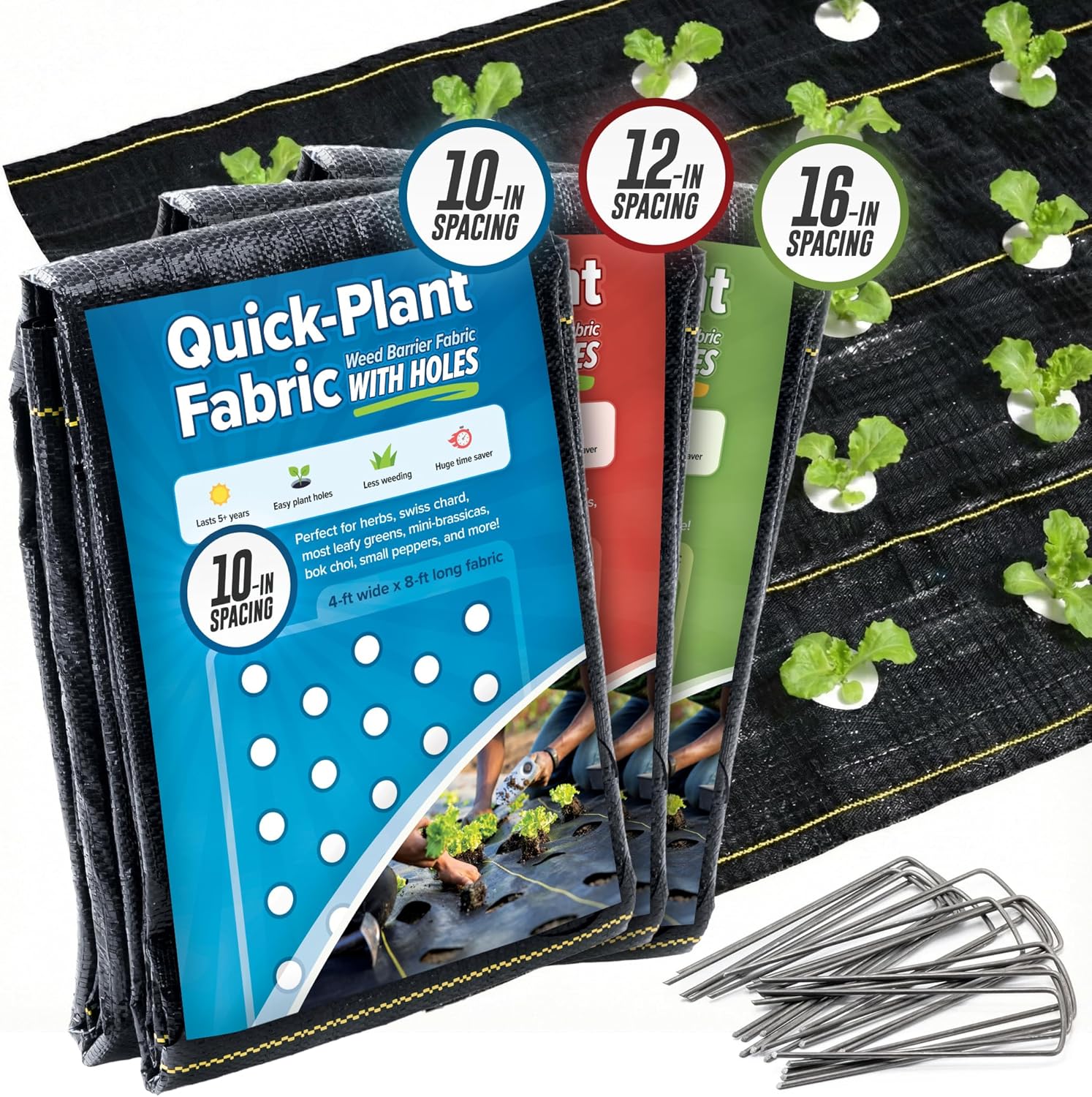 แผ่นกั้นวัชพืชสำหรับสวน Quick- - Plants X บทวิจารณ์และราคา