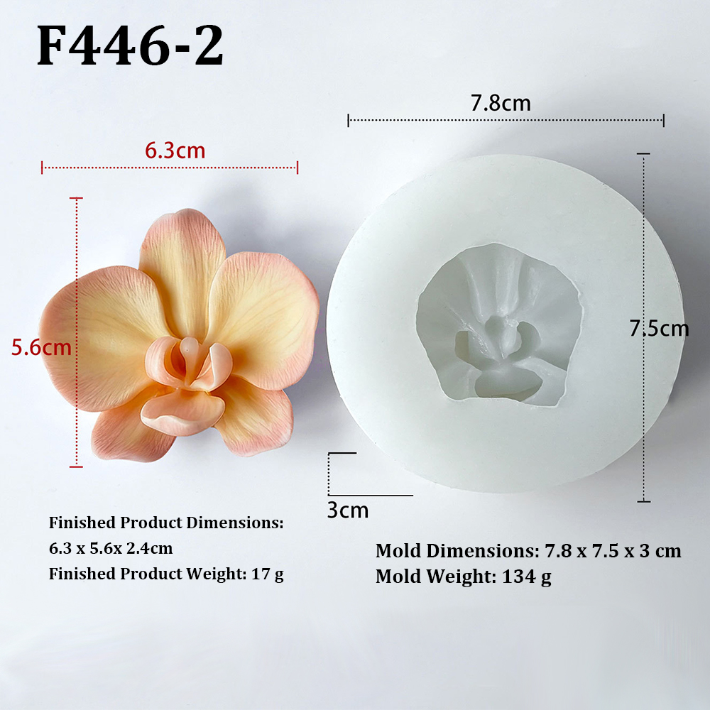แม่พิมพ์ซิลิโคนรูปดอกกล้วยไม้ฟ - Orchid Phalaenopsis บทวิจารณ์และราคา